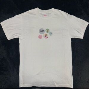 Golf Wang Tyler the Creator Igor Button Graphic White T 
-Size Men's S